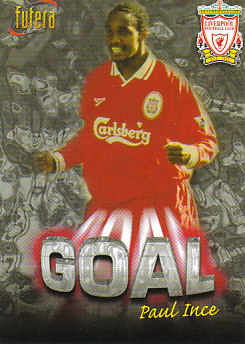 Paul Ince Liverpool 1998 Futera Fans' Selection #35